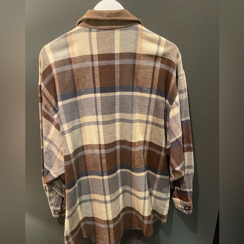 Z. Cavaricci women’s Multicolor Plaid Shirt - Picture 5 of 7